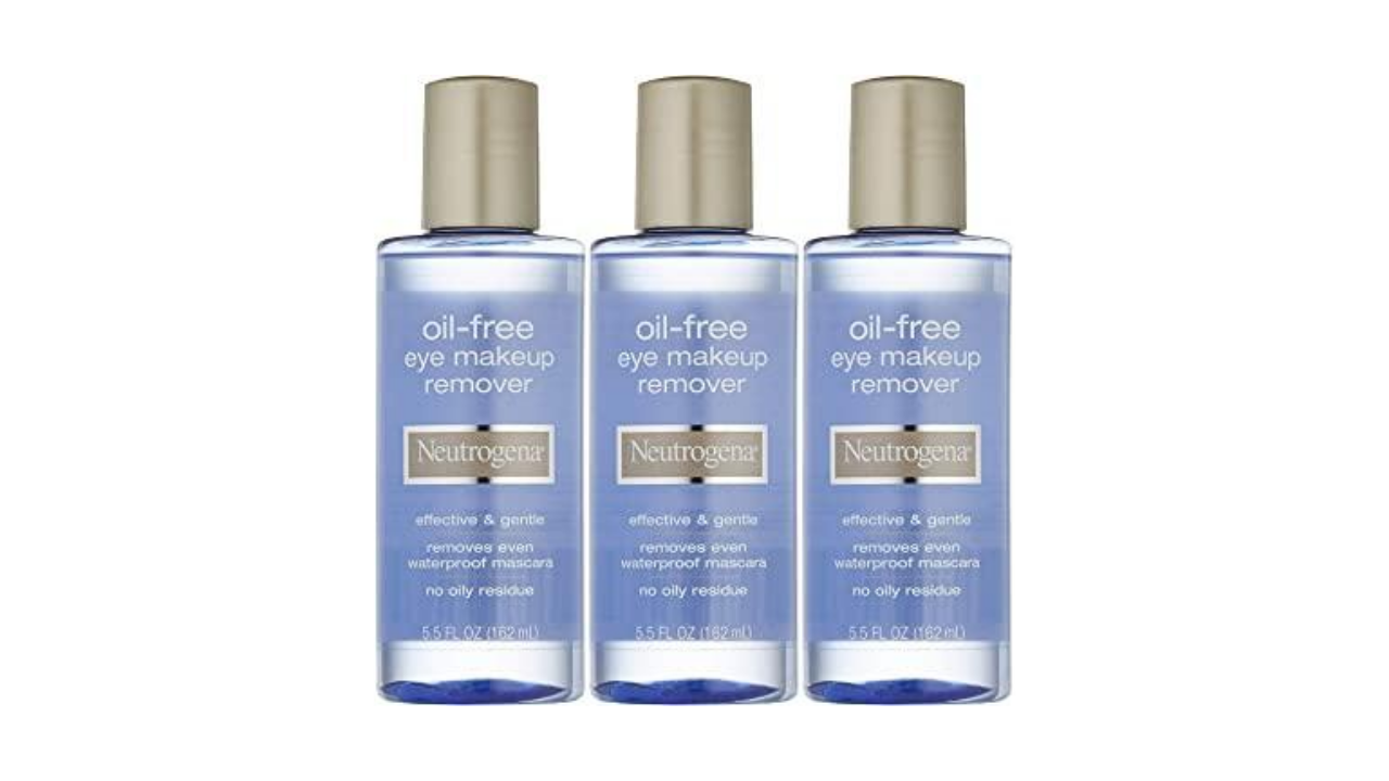 C) BEST WATERPROOF EYE MAKEUP REMOVER OIL-FREE LIQUID EYE MAKEUP REMOVER NEUTROGENA